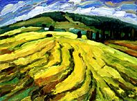 Along Rte. 161, New Sweden